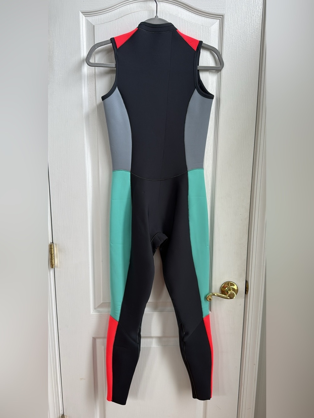 Rip Curl Colorblock Women’s Swim Bodysuit in Black, Gray, Mint & Coral
